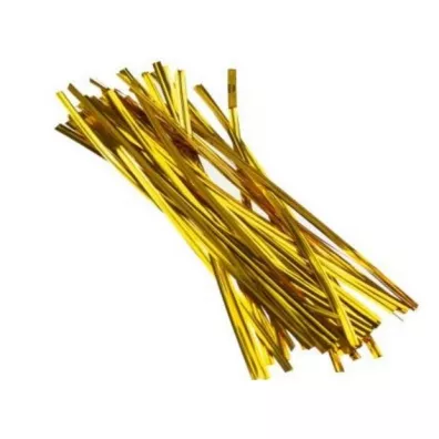 Brewis Druciki w plastiku z�ote 18 cm