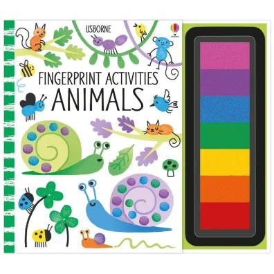 Animals. Fingerprint activities wer. angielska