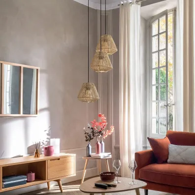 Atmosphera Lampa wiszca Jily potrjna