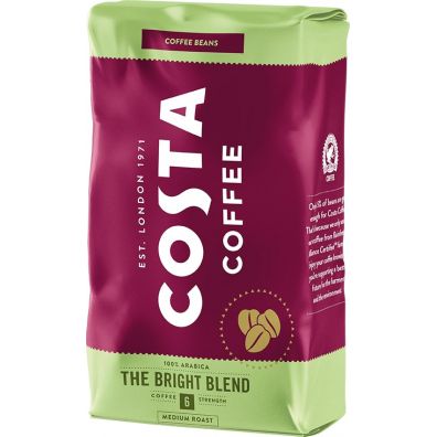 Costa Coffee Kawa ziarnista Bright 1 kg