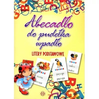 Abecad�o do pude�ka wpad�o Litery podstawowe