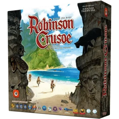 Robinson Crusoe. Przygoda na przekltej wyspie Portal Games gra planszowa
