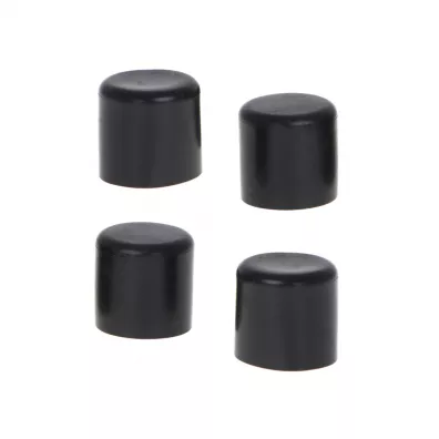 Nak�adki podk�adki os�onki na nogi krzese� mebli 19mm czarne