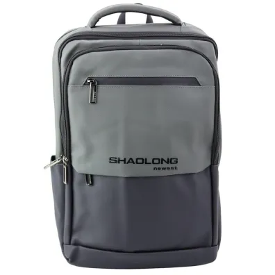 LeanToys Plecak biznesowy z USB czarno szary 16L