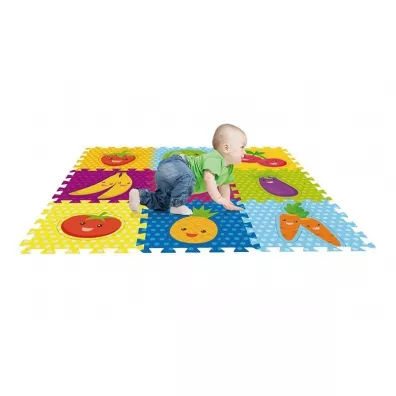 Puzzle piankowe Owoce 9 elementw Artyk