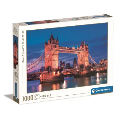 Puzzle 1000 el. High Quality Collection. Tower Bridge At Night Clementoni