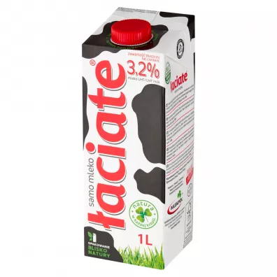 aciate Mleko UHT czerwone 3,2% 1 l