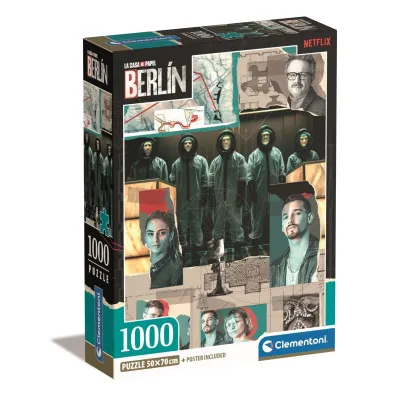 Puzzle 1000 el. Compact Netflix Berlin Clementoni