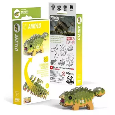 Dinozaur Ankylo Eugy. Eko Uk�adanka 3D