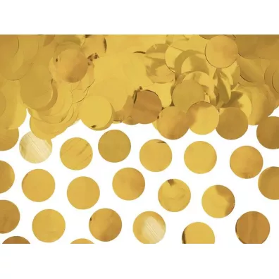 PartyDeco Konfetti k�ka z�oty 15g