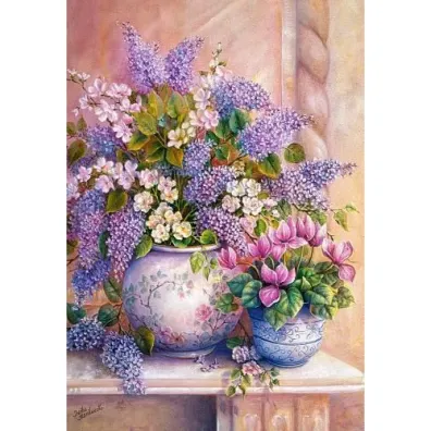 Puzzle 1500 el. Lilac Flowers Castorland