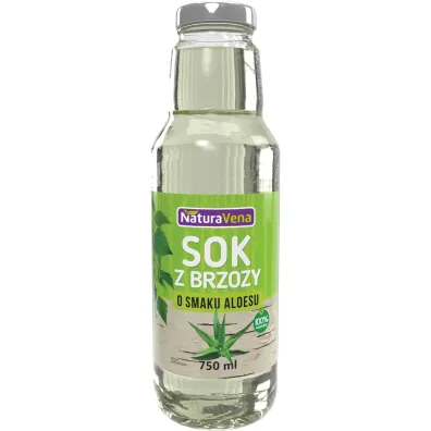 NaturaVena Sok z brzozy o smaku aloesu 750 ml