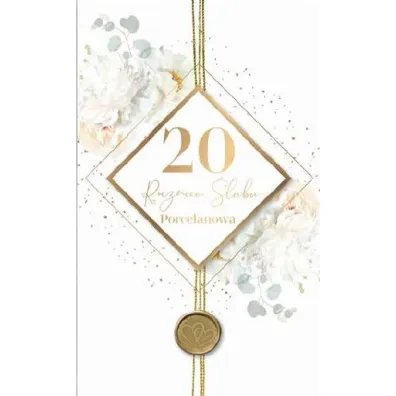 Armin Style Karnet Rocznica �lubu 20 LUX-72