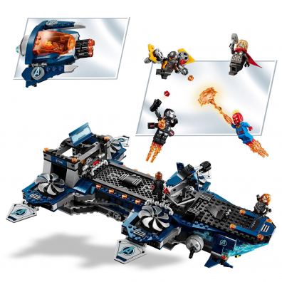 LEGO Marvel Avengers Avengers Lotniskowiec 76153