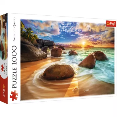 Puzzle 1000 el. Plaa Samudra, Indie Trefl