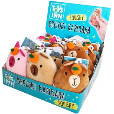 Breloki Kapibara Squishy mix