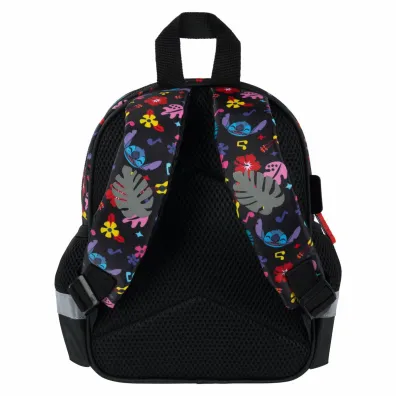 St. Majewski Plecak przedszkolny Stitch Black Aloha 11 cali