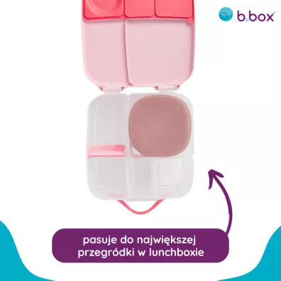 b.box Silikonowy pojemnik z pokrywk do lunchboxa Berry