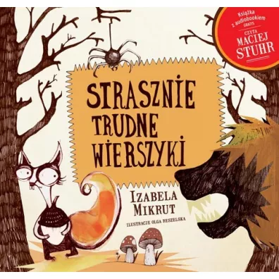 Strasznie trudne wierszyki + CD - Izabela Mikrut