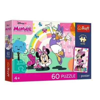 Puzzle 60el U�miech Minnie TREFL 17428
