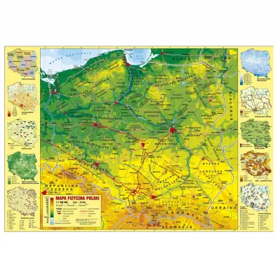 Derform Podk�ad oklejany - Polska fizyczna - Podk�ad Oklejany Polska Fizyczna