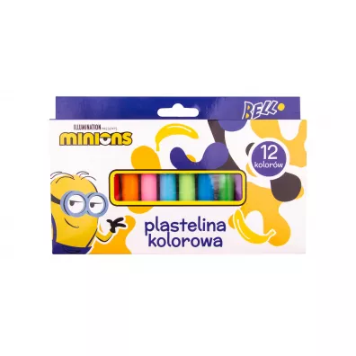 Beniamin Plastelina Minionki 12 szt.
