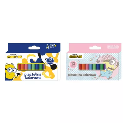 Beniamin Plastelina Minionki 12 szt.