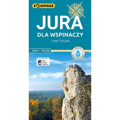 Jura dla wspinaczy i nie tylko mapa laminowana skala 1 : 100 000