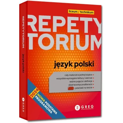 J�zyk polski. Repetytorium. Liceum i technikum
