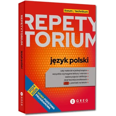 J�zyk polski. Repetytorium. Liceum i technikum