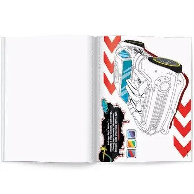 MALOWANKA 205X260 HOT WHEELS POMALUJ MNIE FAR AM