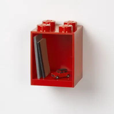 P�ka LEGO BRICK 4 Czerwona