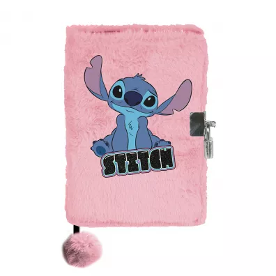 PAMIETNIK PLUSZ KLOD A5 STITCH ROZ PS WB
