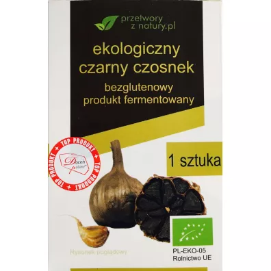 Przetwory Z Natury Czarny czosnek bezglutenowy 50 g Bio