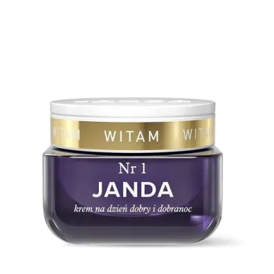 Janda Krem Nr 1 do twarzy z Czystym Z�otem na dzie� dobry i na dobranoc 50 ml