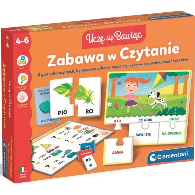 Zabawa w czytanie Clementoni