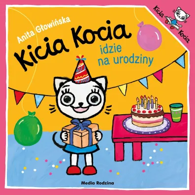 Pakiet Kicia Kocia idzie na urodziny, Ksi�niczki - kolorowanka, Pisanie-zmazywanie. Literki, cyferki, Super styl. Moda i naklejki