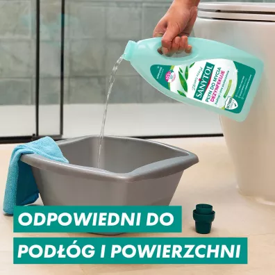 Sanytol P�yn uniwersalny do mycia i dezynfekcji pod��g i innych powierzchni o zapachu eukaliptusa 1 l