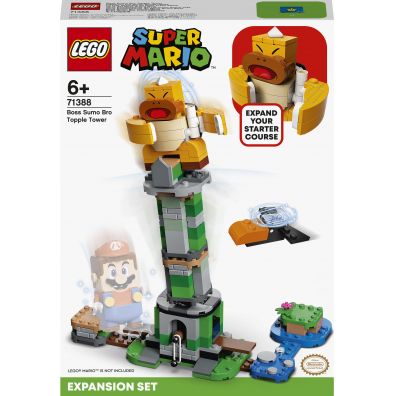 LEGO Super Mario Boss Sumo Bro i przewracana wiea - zestaw dodatkowy 71388