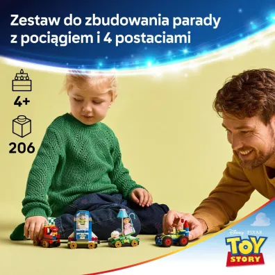 LEGO Disney Toy Story - Okoliczno�ciowy poci�g i Pan Sterowany 43264