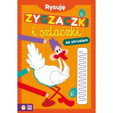 Rysuj� zygzaczki i szlaczki ze strusiem