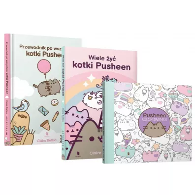 Pakiet Wiele �y� kotki Pusheen, Przewodnik po wszystkim kotki Pusheen, Pusheen kolorowanka