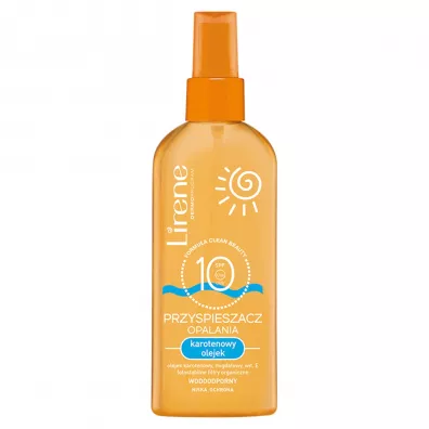 Lirene Przyspieszacz opalania SPF 10 150 ml