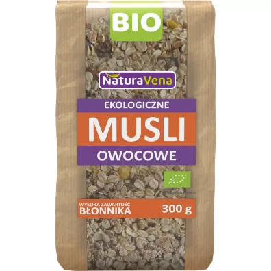 NaturaVena Musli owocowe 300 g Bio