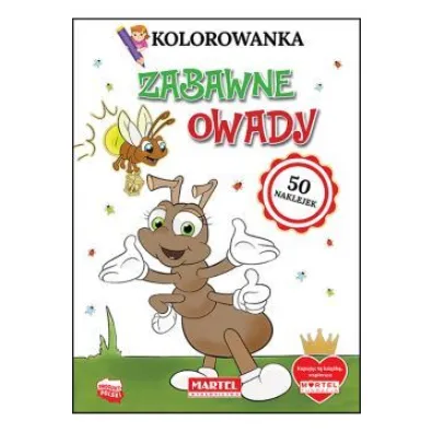 Kolorowanka Zabawne owady - Klaudia  J�drysiak