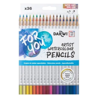 Darwi Kredki akwarelowe 36 kolor�w