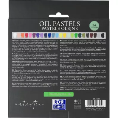 Oxford Pastele olejne Artistic multicolor 24 szt.