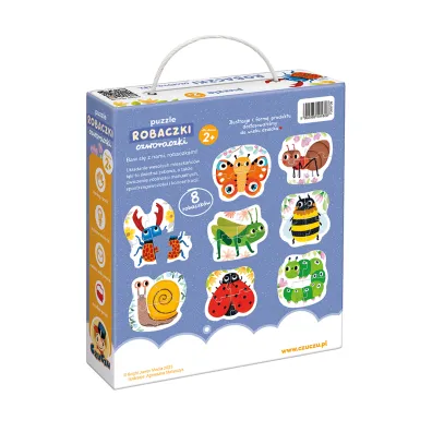 Puzzle 32 el. Robaczki czworaczki Bright Junior Media