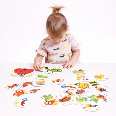Puzzle 32 el. Robaczki czworaczki Bright Junior Media