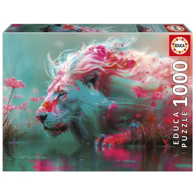 Puzzle 1000 el. Kr�l zwierz�t Educa
